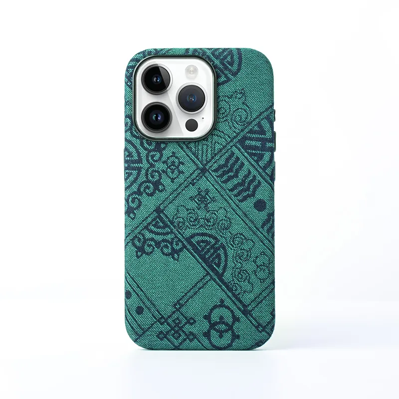 Dl Ins Stijl Kleine Denim Jeans Materialen Ademende Duurzame Cowboy Telefoon Case Voor Iphone All-Inclusive Val Bescherming Case