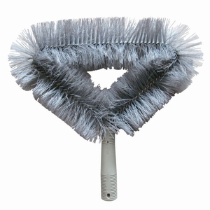 Thân thiện với môi cầm tay tam giác làm sạch bàn chải PP chất liệu <span class=keywords><strong>cobweb</strong></span> và bụi khăn lau bụi để làm sạch hiệu quả - Product Image 1