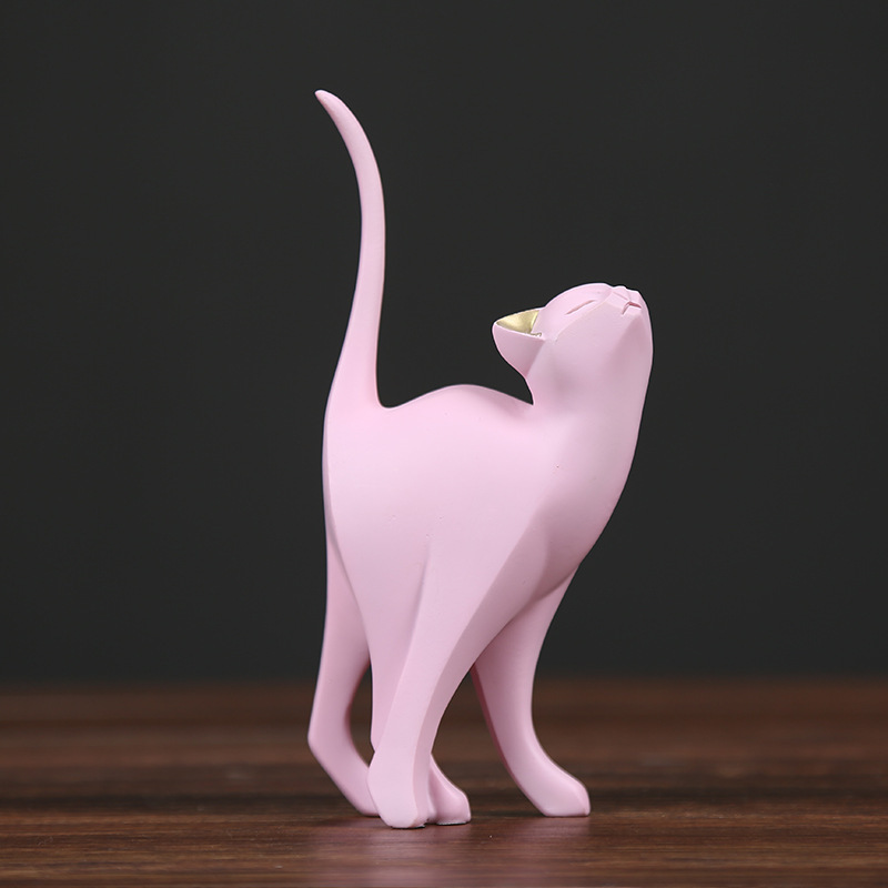 Red Cat Figurine - X21001