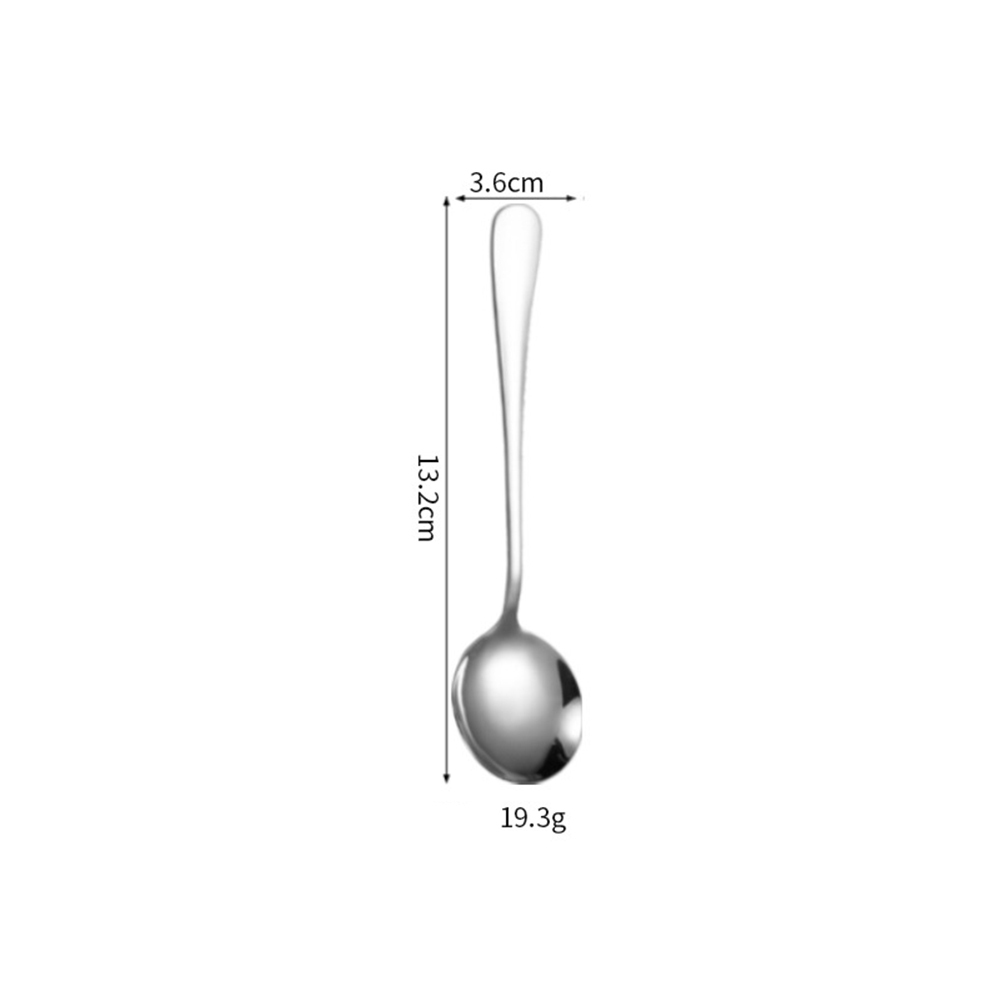 Silver- Tea spoon- Round head