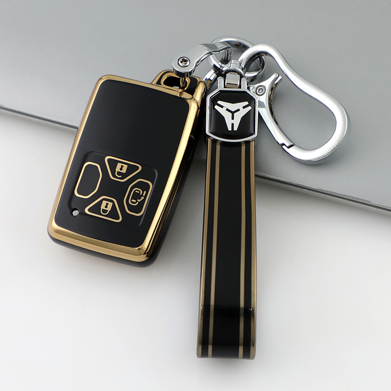 3 Button Black + Keychain