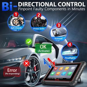 Aggiornamento di MP808S/MS906BT/MP808BT PRO 40 servizi Android 11 ECU codifica può FD/DoIP stampa wi-fi Scanner Autel MaxiPro MP900Z-BT - Product Image 3