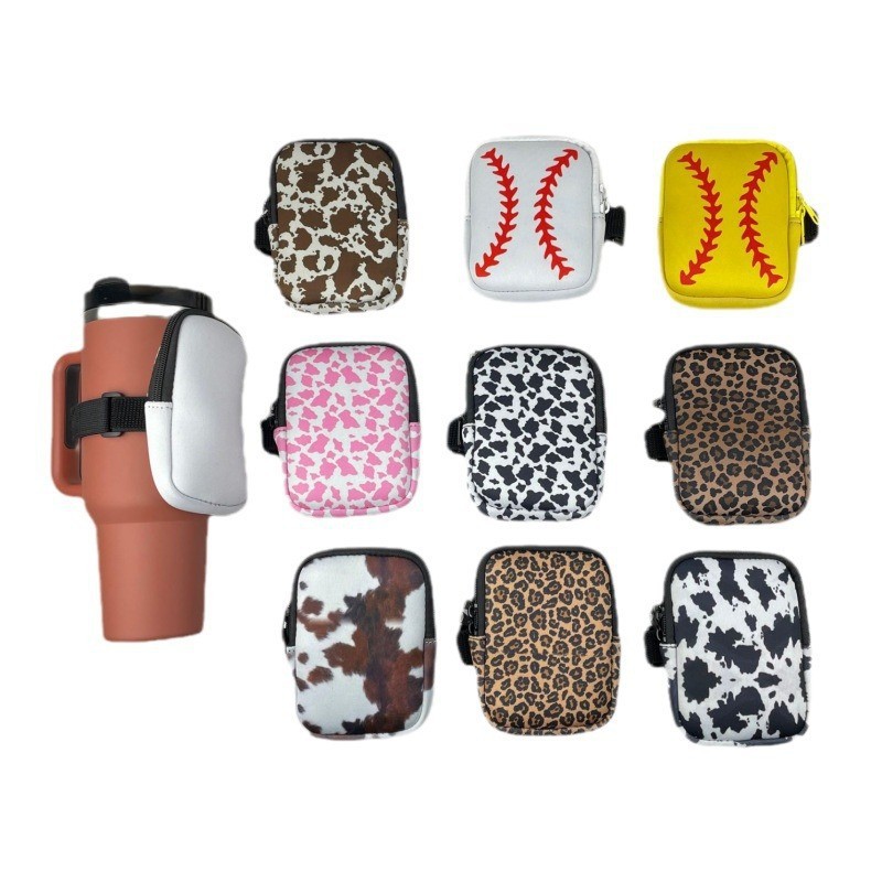 Funda para vaso de 40OZ * Juego de bolsa de almuerzo de béisbol * Hexágono