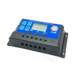 12V 24V 10A 20A 30A regolatore di carica solare Display LCD PWM Auto pannello solare batteria caricabatterie solare Controller - Product Image 1