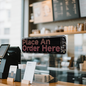 LOY Slogan Bildschirm Programmier bare RGB LED Pixel Matrix Werbung Anzeigetafel LED Light Panel Anzeige bildschirm Led Shop Zeichen - Product Image 1