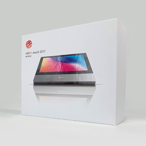Hik DS-KH8350-WTE1 7 pollici POE WIFI <span class=keywords><strong>Wireless</strong></span> Indoor Station Reddot premio vincitore del videocitofono Touch Screen interfono interno