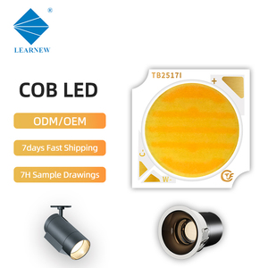 36w+36w White Dual Color COB Chip 19*19mm 2 in 1 Color White Ceramic COB <strong>LED</strong> Chip Diode 36-38v 0.7A <strong>72</strong> <strong>Watts</strong> Flood Light - Product Image 5