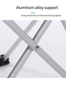 Rts Đen Trọng lượng Nhẹ Xách Tay Bảng Trại Dã Ngoại bảng gấp, nhôm đồ gỗ ngoài trời hiện đại Gấp Cắm Trại bảng CN; zhe - Product Image 5