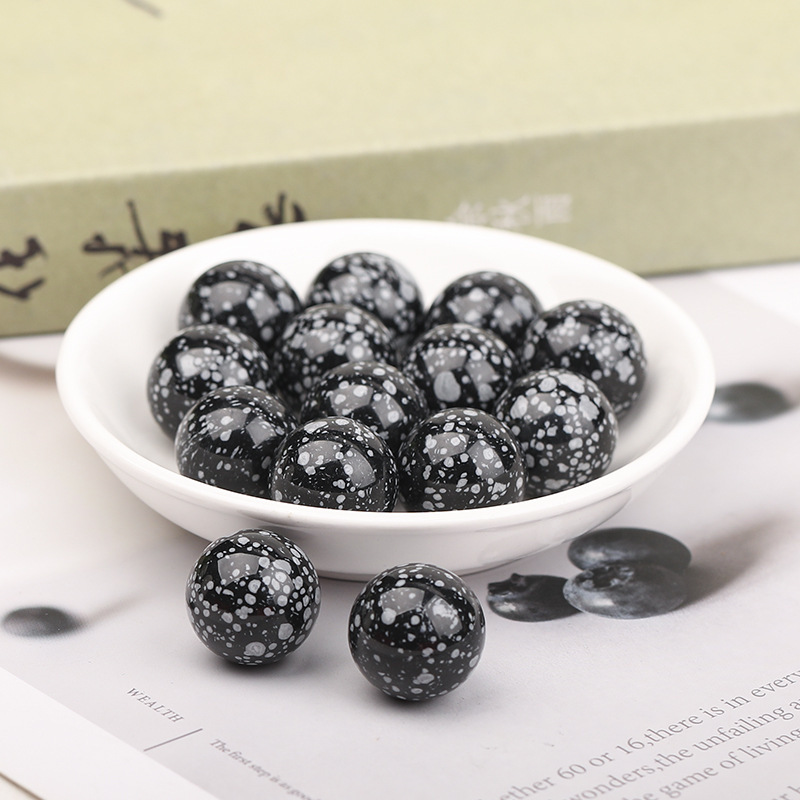Obsidienne flocon de neige