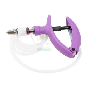 Catéter veterinario púrpura de fábrica Ajuste automático Jeringa continua Inyección de animales - Product Image 5