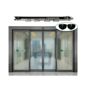 Modern Remote Control Smart Glass Automatic Door Closer Sensitive Sensor Automatic Sliding Door <strong>System</strong> - Product Image 3