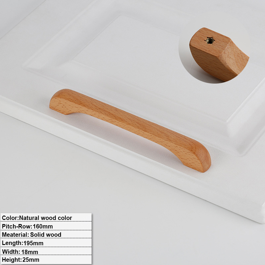 Couleur bois naturel-CY-FH-W5012 - 160mm
