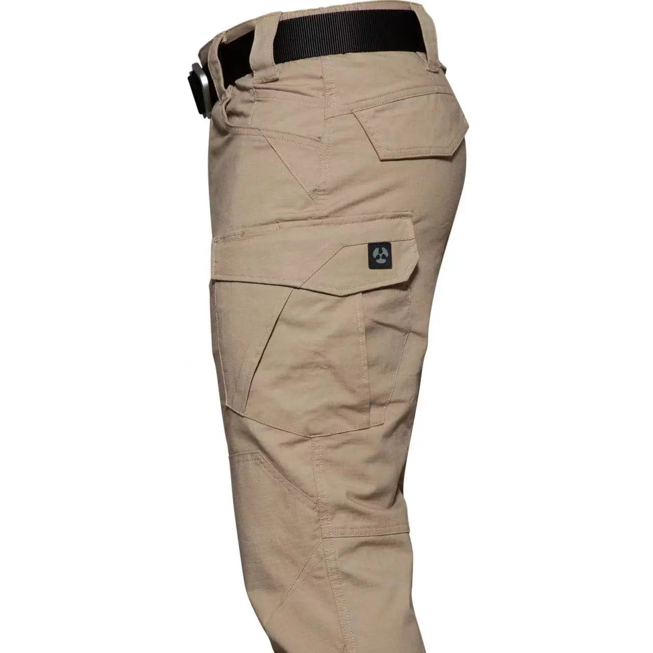 กางเกงผู้ชายกันน้ำยุทธวิธีกางเกงต่อสู้มะกอกกางเกงหลายกระเป๋ากางเกงคาร์โก