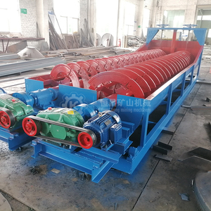 In magazzino disponibile impianto di lavaggio del minerale 50-200TPH separatore a gravità vite classificatore a spirale attrezzature classificatore per oro minerale - Product Image 4