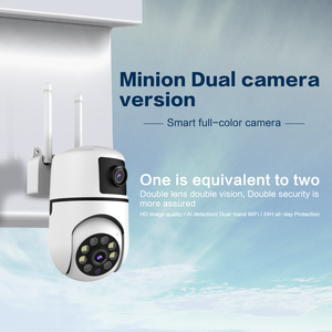Dual <span class=keywords><strong>wifi</strong></span> Inteligente Duas lentes Câmera de Segurança Sem Fio 2MP para Bebê Pet Smart Tech Duas Maneiras Conversação <span class=keywords><strong>APP</strong></span> Remote IP <span class=keywords><strong>Camera</strong></span>