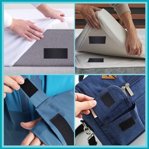 Dongsanxin Gancho de punto autoblocante Cinta de gancho y bucle de alta resistencia ajustable reutilizable para uso en la oficina/hogar - Product Image 3