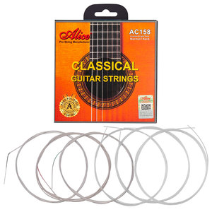 Alice Strings-Juego de cuerdas para Guitarra clásica, juego de cuerdas para Guitarra con revestimiento antioxidante, núcleo de nailon de carbono y cobre plateado, AC-158 - Product Image 5