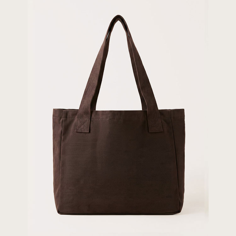 Sac fourre-tout marron chocolat