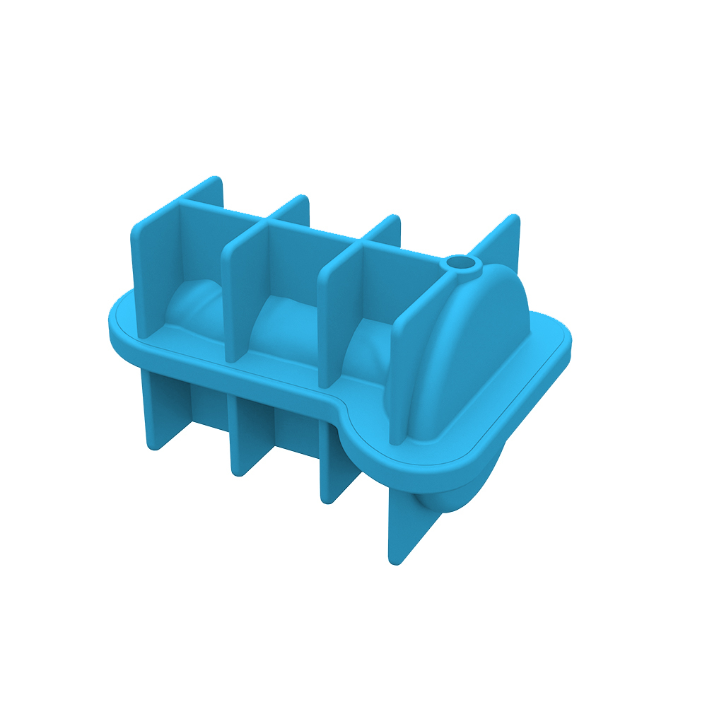 Bac à glaçons pour petit pénis, bleu