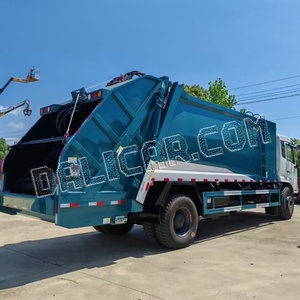 Dongfeng 4x2 3950mm 10-12cbm máy nén rác xe Tải Chở Rác để loại bỏ và chuyển rác - Product Image 2