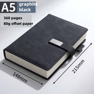 Customizable B5A5 A6 PU Embossing Stamping <strong>Notebook</strong> with Unique Logo Hardcover Journal Plan Book for <strong>Document</strong> Use Gift - Product Image 4