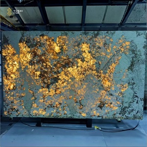 Yushi đánh bóng patagonia sang trọng lớn slab trắng hiện đại phong cách thiết kế cho nền tường nhà bếp Countertop - Product Image 4