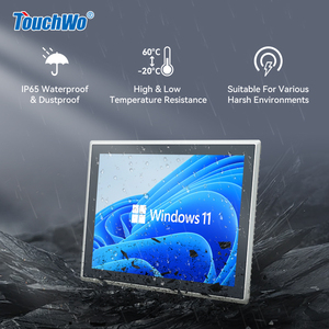 TouchWo 10.1 12.1 15 15.6 pollici su misura embedded industriale all in one computer industriali touch panel pc - Product Image 5
