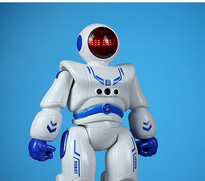 Zhiqu Kids Elektronisches Spielzeug Intelligente Kunststoff-Fernbedienung Roboter Auto Geste Induktion programmierung Licht Mechanische Kriegs führung - Product Image 3