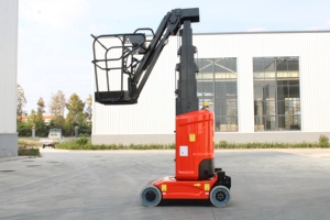 AMWP6100 1Ton Plataforma elevadora 24V/100Ah Batería Mástil vertical autopropulsado con capacidad de carga 227kg - Product Image 3