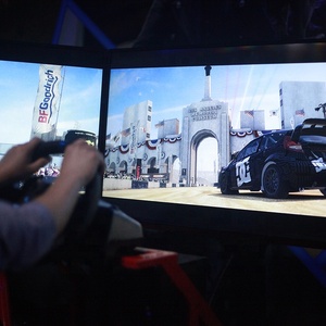55 Inch Monitor Racing Car Game Machine 3 Screen <strong>Need</strong> for <strong>Speed</strong> Driving Car Simulator - Product Image 6