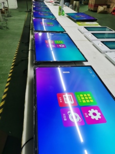 Produttore montaggio a parete pannello di bordo del Menu pubblicitario LCD lettore pubblicitario Display Digital Signage di rete Wifi - Product Image 4