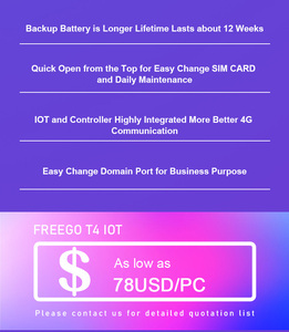 Freego 4G Communication TCP MQTT Протокольный замок IOT устройство для совместного использования Электрический скутер - Product Image 5