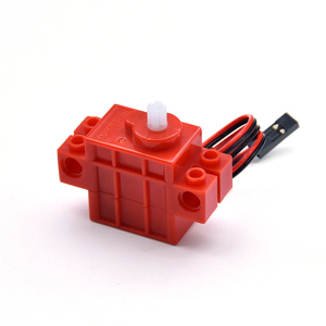 Geek servo Red Servomotor für Arduino für Mikro bit für Raspberry Pi Smart Car Robot Servomotor Kompatibel mit Lego