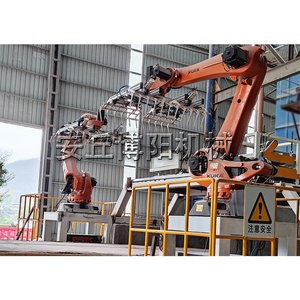 Boyang sacchi di cemento camion carico macchina doppio Robot carico e scarico macchina