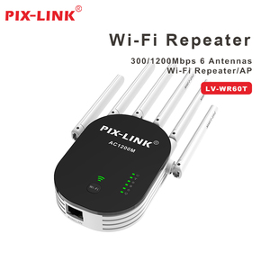 PIX-LINKホットWR60T WiFiリピーター300MbpsルーターWiFiエクステンダーWi-Fiレンジエクステンダー2.4G Wi-Fiシグナルブースター長距離ネットワーク