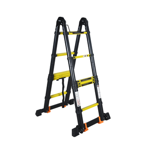 Thủy lực kính thiên văn thang 15 mét Nhôm đa chức năng Kính thiên văn thang săn bắn cây đứng với chân chống trượt - Product Image 5