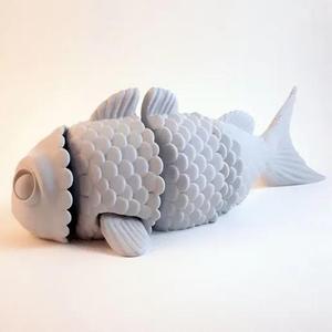 Быстродействующий прототип SLA SLS SLM FDM DMLS услуги 3d-печати 3D модель для FLEXI FISH - Product Image 2