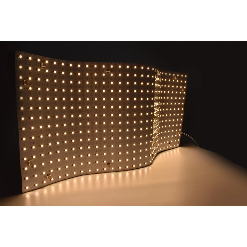 DC24V 420 leds esnek ve kesilebilir arkadan aydınlatmalı led 503*235mm Panel levhalar ışıkları 35W