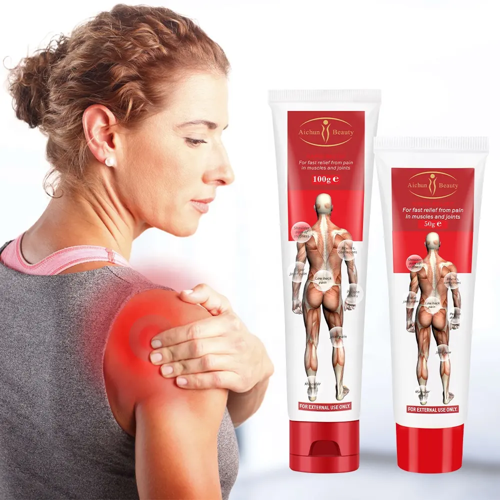 Crème Naturelle Anti-Inflammation Dos Articulation et Muscle Crème Anti-Douleur Pour Le Corps Douleur Gel Pommade Soulagement De La Douleur Arthrite