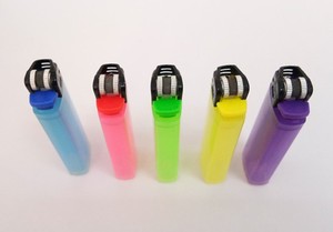 带打火石的大方形塑料车轮打火机方便易用 - Product Image 3
