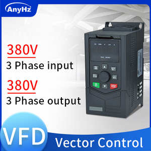 High Performance <strong>Vfd</strong> 220v <strong>Input</strong> <strong>3</strong>-<strong>phase</strong> 380v <strong>Output</strong> Frequency Converter Ac Motor 0.75kw 1.5kw 2.2kw 4kw <strong>Single</strong> <strong>Phase</strong> Three <strong>Phase</strong> - Product Image 5