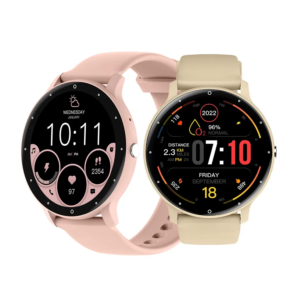 2023 최고 판매 스포츠 스마트 시계 ZL02D 여자 남자 ABS 바닥 IP67 방수 심박수 피트니스 모니터 Smartwatch