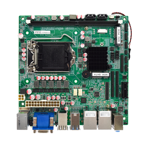 USED 12PCIE <strong>DDR4</strong> ASROCK H110 PRO Motherboard <strong>Support</strong> 13 GPU Graphics Card Linux EthOS Motherboard - Product Image 5
