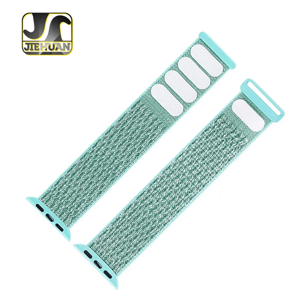 Jiehuan Factory customed eco friendly con cinturino Apple Watch Sport Band Eraysun elastico in Nylon cinturino 1200 pz