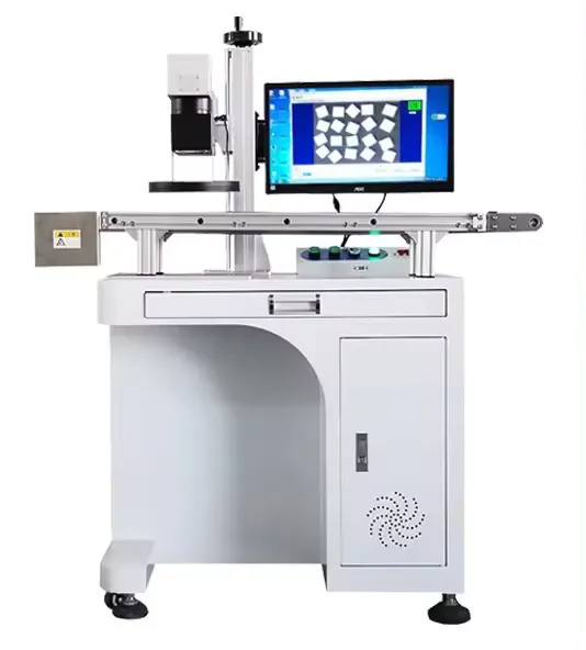 BENKE Máquina de Marcação e Impressão a Laser 20W 30W Fibra laser gravador com caneta ferramenta rotativa