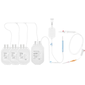 Medical Single Double <strong>Triple</strong> Quadruple 250ML 350ML 450ML 500ML Blood Bag with Filter - Product Image 1