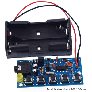 Kits electrónicos de bricolaje, módulo receptor de Radio FM estéreo inalámbrico, PCB, Kits de montaje de entrenamiento, 76MHz-108MHz, CC de 1,8 V-3,6 V - Product Image 5