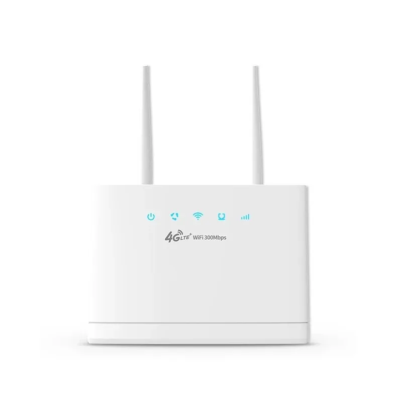 3G 4G LTE CPE WiFi-WLAN-Router mit SimCard-Steckplatz 300 Mbit/s Mobiler Hotspot-Router