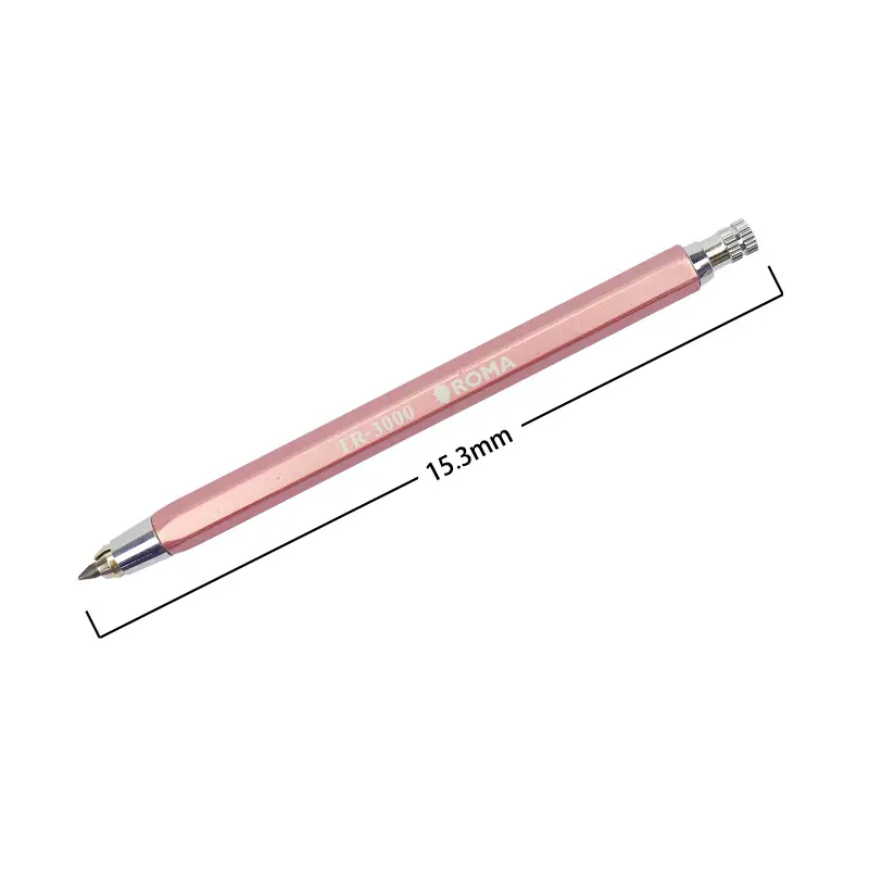 Roma TR3000 3Mm Roze Kleur Hervulbare Mechanische Gekleurde Kleur Clutch Potlood