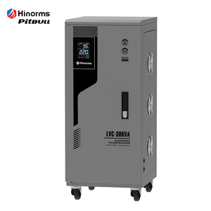 Preço de fábrica Entrada Larga LVC 30kVA Estabilizador Regulador De Tensão Svc Regulador Servo Motor Controle De Tensão Pitbull Boa Qualidade